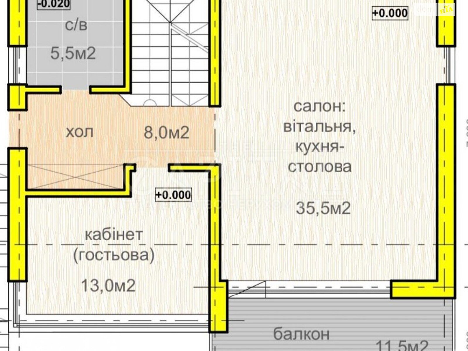 триповерховий будинок, 250 кв. м, цегла. Продаж у Лісниках фото 1