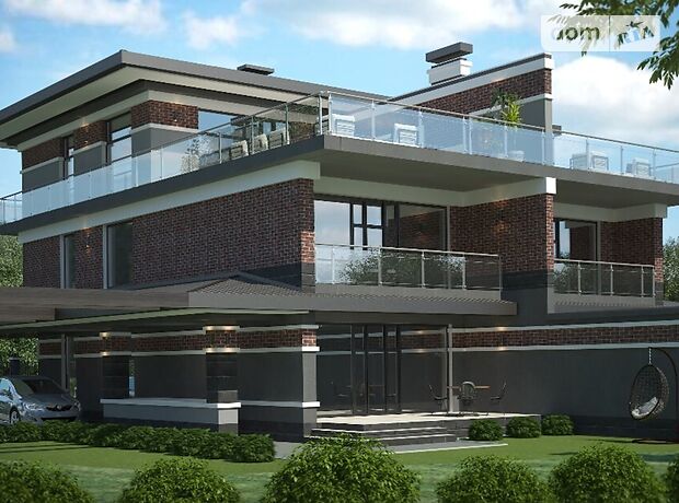 двухэтажный дом с камином, 270 кв. м, кирпич. Продажа в Лесниках (Киевская обл.) фото 1 двухэтажный дом с камином, 270 кв. м, кирпич. Продажа в Лесниках (Киевская обл.) фото 1