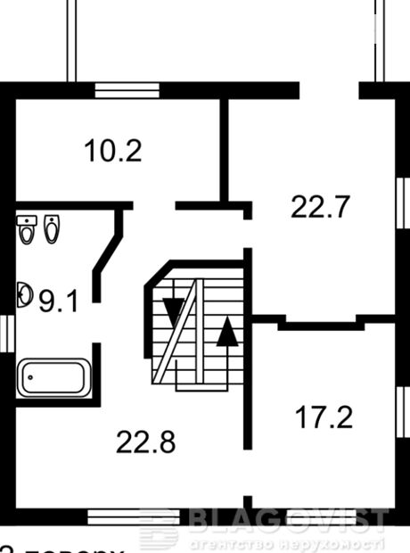 двухэтажный дом с камином, 170 кв. м, кирпич. Продажа в Михайловке-Рубежовке (Киевская обл.) фото 1 двухэтажный дом с камином, 170 кв. м, кирпич. Продажа в Михайловке-Рубежовке (Киевская обл.) фото 1