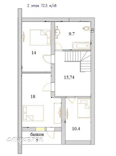 двухэтажный дом, 135 кв. м, газобетон. Продажа в Петровском (нов. Святопетровском) (Киевская обл.) фото 1 двухэтажный дом, 135 кв. м, газобетон. Продажа в Петровском (нов. Святопетровском) (Киевская обл.) фото 1