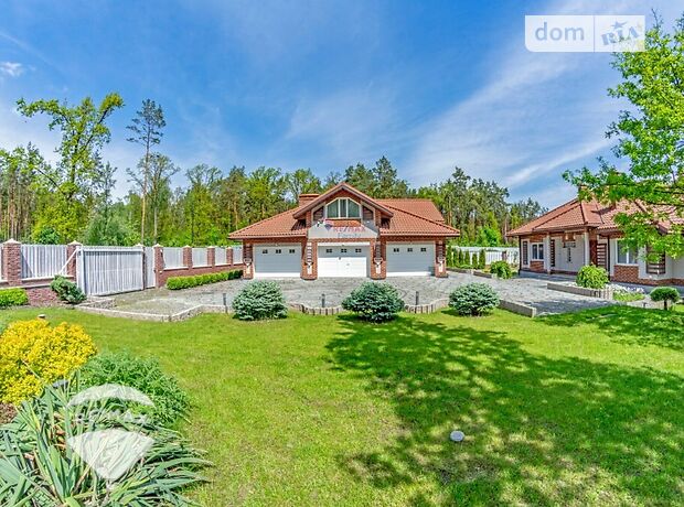 одноэтажный дом с камином, 380 кв. м, кирпич. Продажа в Стоянке (Киевская обл.) фото 1 одноэтажный дом с камином, 380 кв. м, кирпич. Продажа в Стоянке (Киевская обл.) фото 1