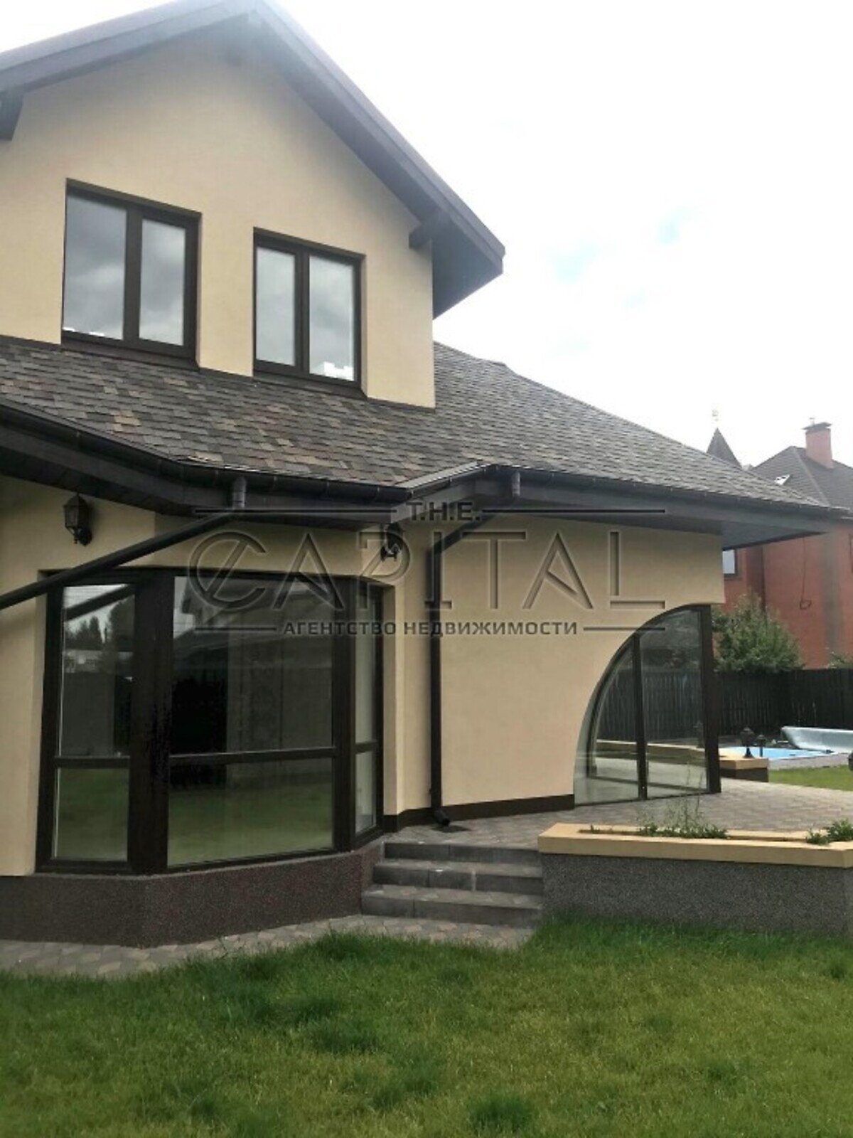 двухэтажный дом с балконом, 215 кв. м, керамический блок. Продажа в Святопетровское фото 1 двухэтажный дом с балконом, 215 кв. м, керамический блок. Продажа в Святопетровское фото 1