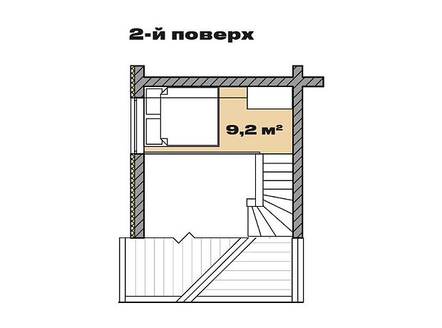 двухэтажный дом, 27.4 кв. м, газобетон. Продажа в Тарасовке (Киевская обл.) фото 1 двухэтажный дом, 27.4 кв. м, газобетон. Продажа в Тарасовке (Киевская обл.) фото 1