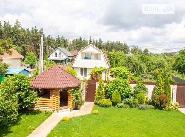 двухэтажный дом с террасой, 187 кв. м, сруб. Продажа в Тарасовке (Киевская обл.) фото 1 двухэтажный дом с террасой, 187 кв. м, сруб. Продажа в Тарасовке (Киевская обл.) фото 1