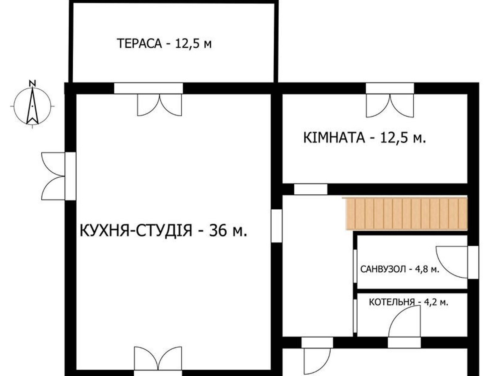двухэтажный дом, 140 кв. м, керамический блок. Продажа в Юровке фото 1