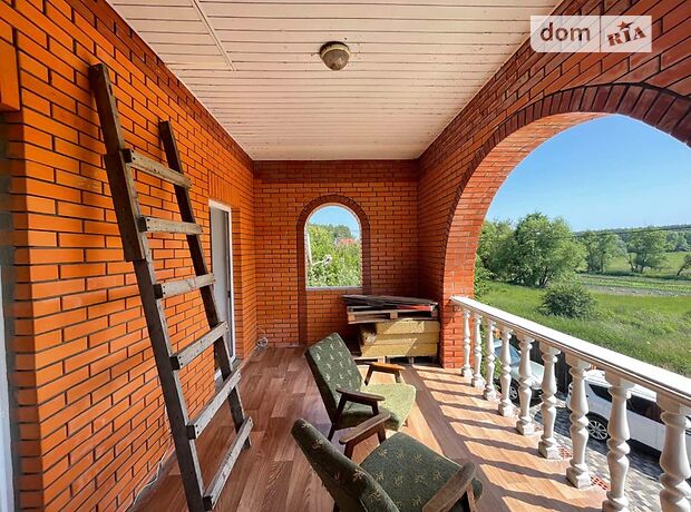 двухэтажный дом с балконом, 250 кв. м, кирпич. Продажа в Юровке (Киевская обл.) фото 1
