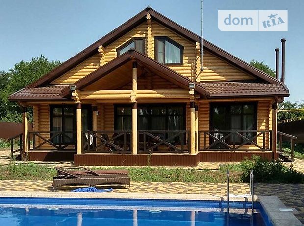 двоповерховий будинок з терасою, 180 кв. м, зруб. Продаж у Києво-Святошинську фото 1 двоповерховий будинок з терасою, 180 кв. м, зруб. Продаж у Києво-Святошинську фото 1