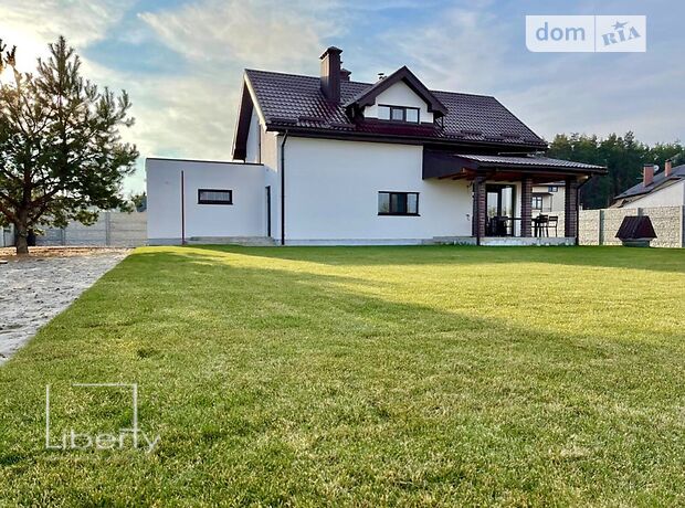 двухэтажный дом с камином, 140.34 кв. м, газобетон. Продажа в Дмитровке (Киевская обл.) фото 1 двухэтажный дом с камином, 140.34 кв. м, газобетон. Продажа в Дмитровке (Киевская обл.) фото 1