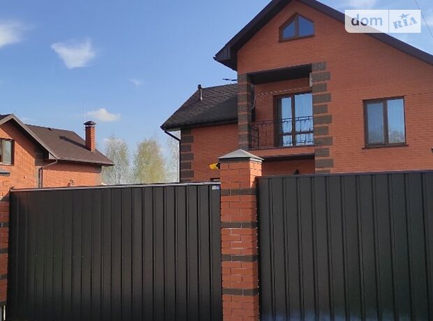 двухэтажный дом с камином, 186 кв. м, кирпич. Продажа в Гореничах (Киевская обл.) фото 1