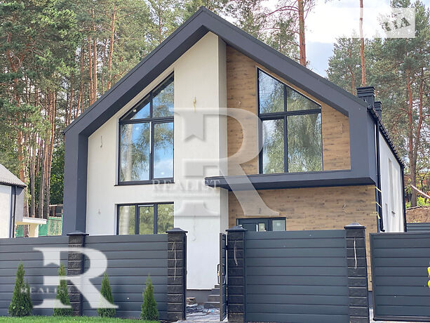 двухэтажный дом с балконом, 210 кв. м, керамический блок. Продажа в Ходосовке (Киевская обл.) фото 1 двухэтажный дом с балконом, 210 кв. м, керамический блок. Продажа в Ходосовке (Киевская обл.) фото 1