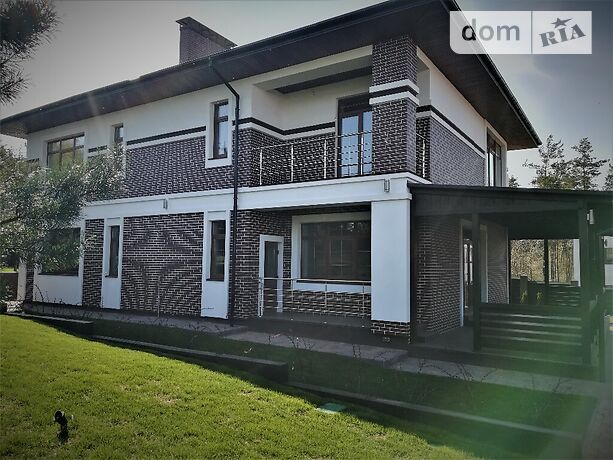 двухэтажный дом с террасой, 285 кв. м, кирпич. Продажа в Ходосовке (Киевская обл.) фото 1 двухэтажный дом с террасой, 285 кв. м, кирпич. Продажа в Ходосовке (Киевская обл.) фото 1