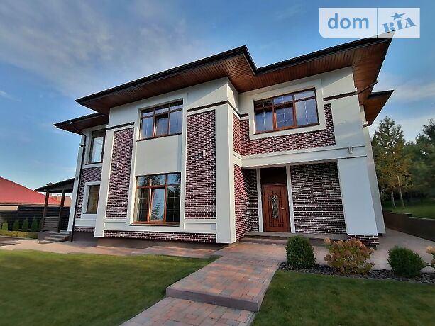 двухэтажный дом с террасой, 285 кв. м, кирпич. Продажа в Ходосовке (Киевская обл.) фото 1 двухэтажный дом с террасой, 285 кв. м, кирпич. Продажа в Ходосовке (Киевская обл.) фото 1