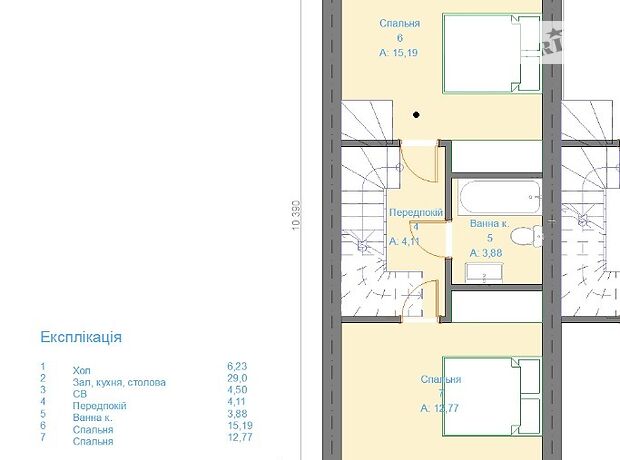 трехэтажный дом с черновой отделкой, 115 кв. м, кирпич. Продажа в Хотове (Киевская обл.) фото 1 трехэтажный дом с черновой отделкой, 115 кв. м, кирпич. Продажа в Хотове (Киевская обл.) фото 1