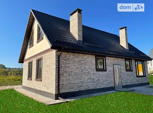 двухэтажный дом с мансардой, 126 кв. м, пеноблок. Продажа в Новом (Киевская обл.) фото 1 двухэтажный дом с мансардой, 126 кв. м, пеноблок. Продажа в Новом (Киевская обл.) фото 1