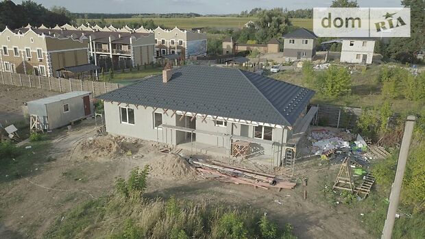 одноэтажный дом с террасой, 132.21 кв. м, газобетон. Продажа в Петровском (нов. Святопетровском) (Киевская обл.) фото 1 одноэтажный дом с террасой, 132.21 кв. м, газобетон. Продажа в Петровском (нов. Святопетровском) (Киевская обл.) фото 1