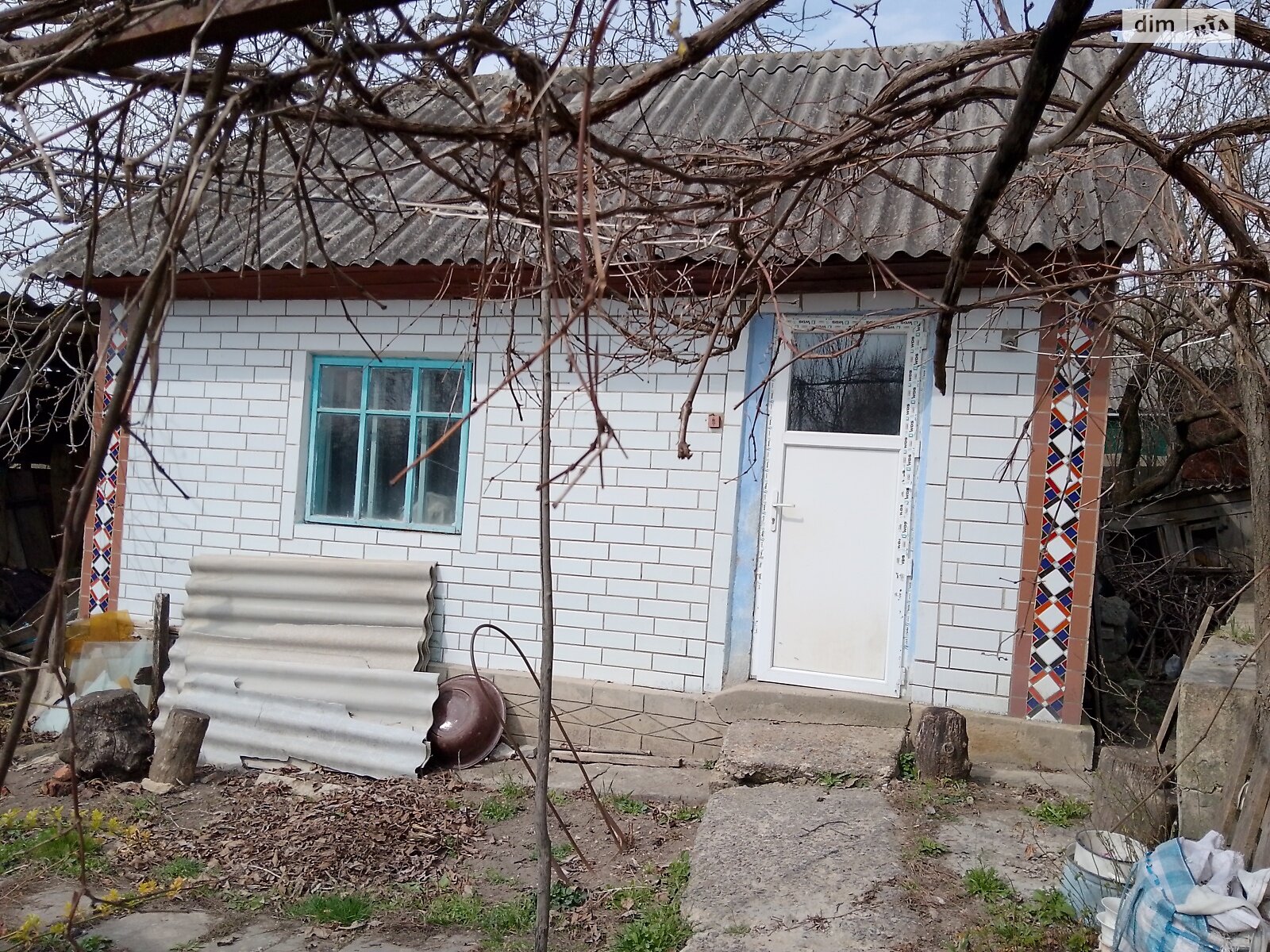 одноэтажный дом с верандой, 63.4 кв. м, глинобитный. Продажа в Китайгороде фото 1