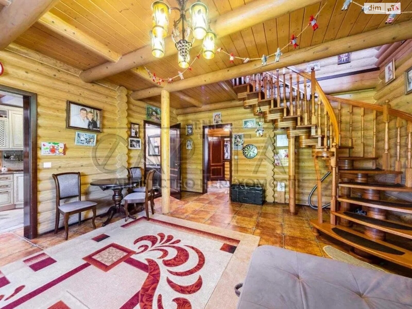 двухэтажный дом с верандой, 400 кв. м, сруб. Продажа в Кийлове фото 1 двухэтажный дом с верандой, 400 кв. м, сруб. Продажа в Кийлове фото 1