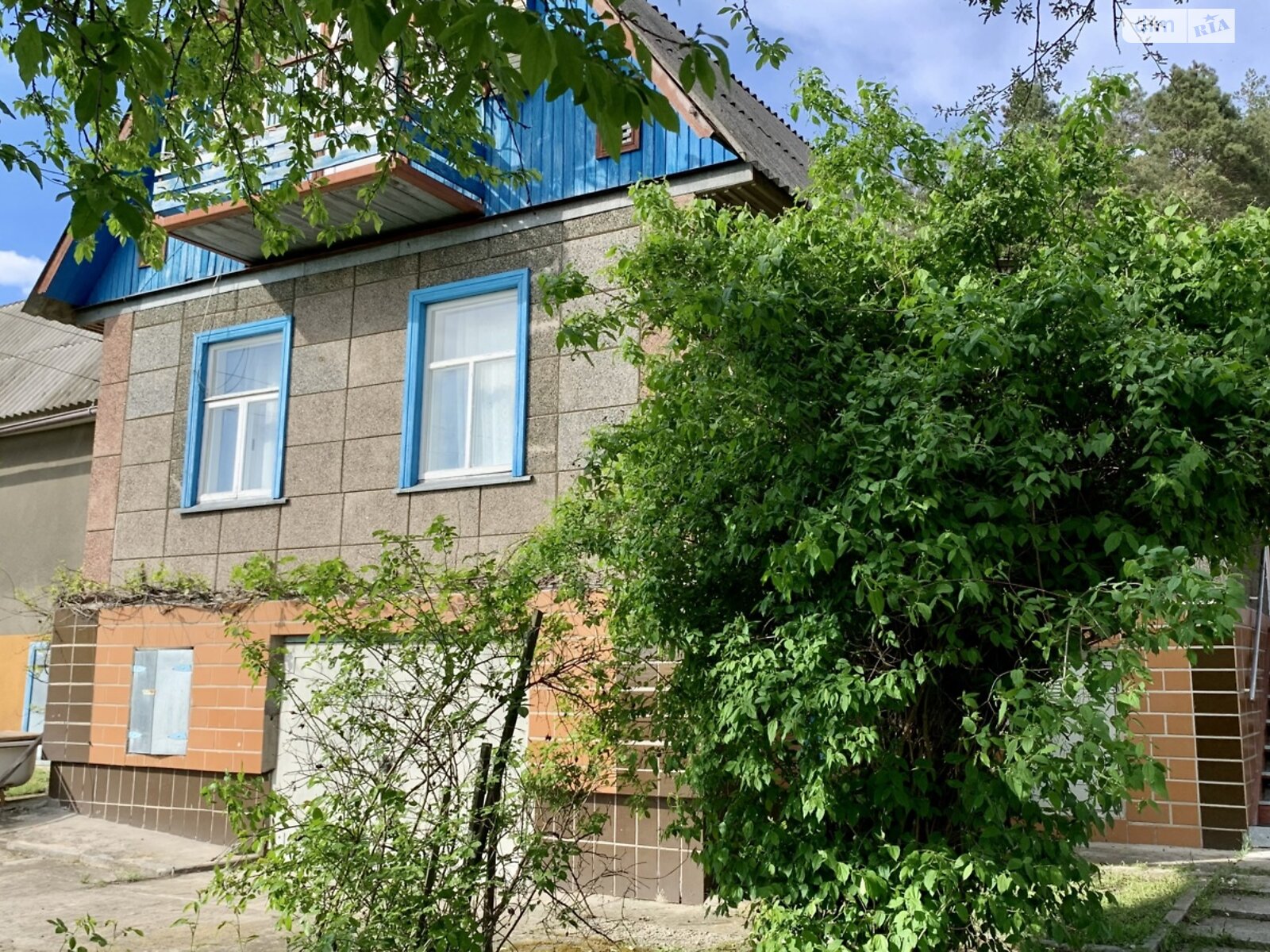 двоповерховий будинок веранда, 154 кв. м, дерево та цегла. Продаж у Кийлові фото 1