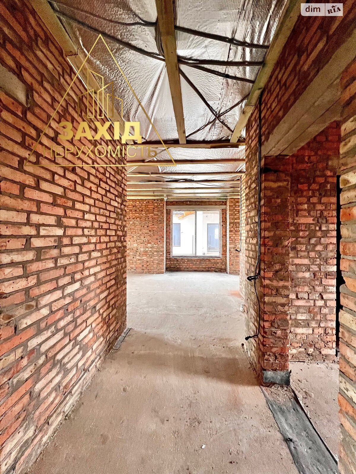 одноэтажный дом с отоплением, 130 кв. м, кирпич. Продажа в Княгининке фото 1