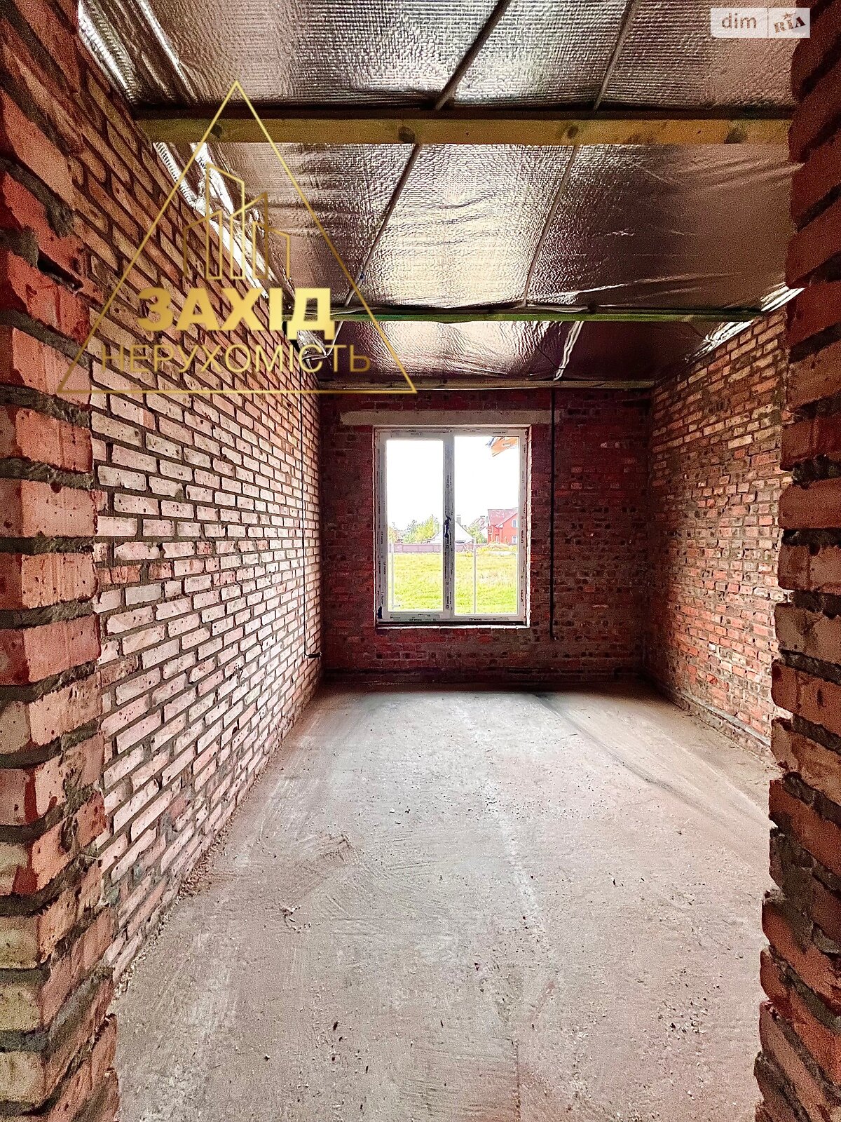 одноэтажный дом с отоплением, 130 кв. м, кирпич. Продажа в Княгининке фото 1