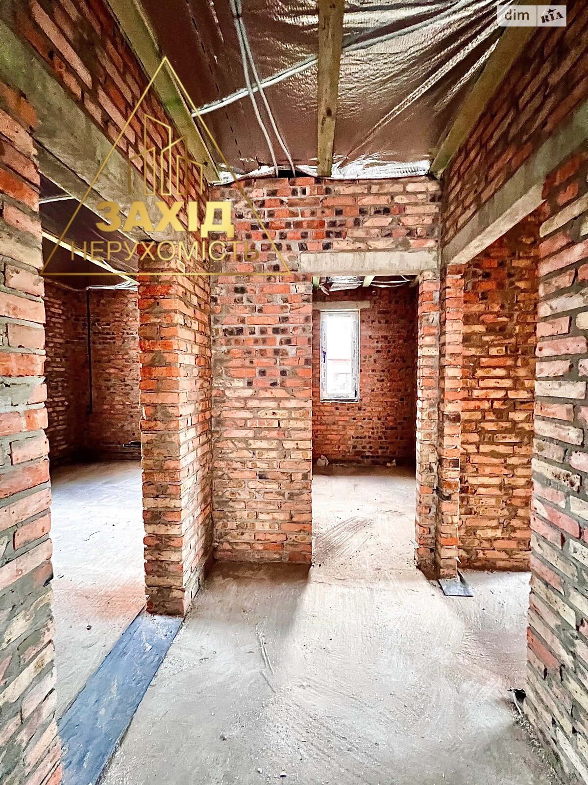 одноэтажный дом с отоплением, 130 кв. м, кирпич. Продажа в Княгининке фото 1