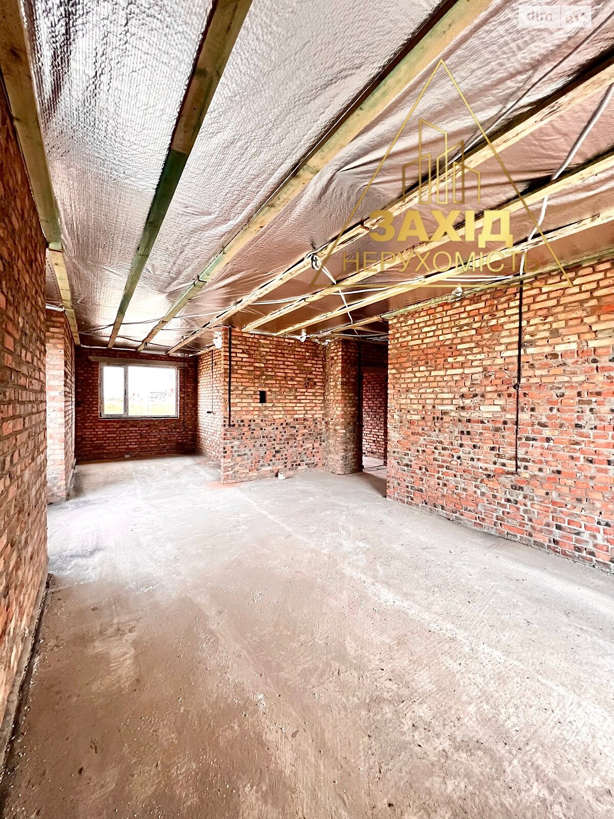 одноэтажный дом с отоплением, 130 кв. м, кирпич. Продажа в Княгининке фото 1