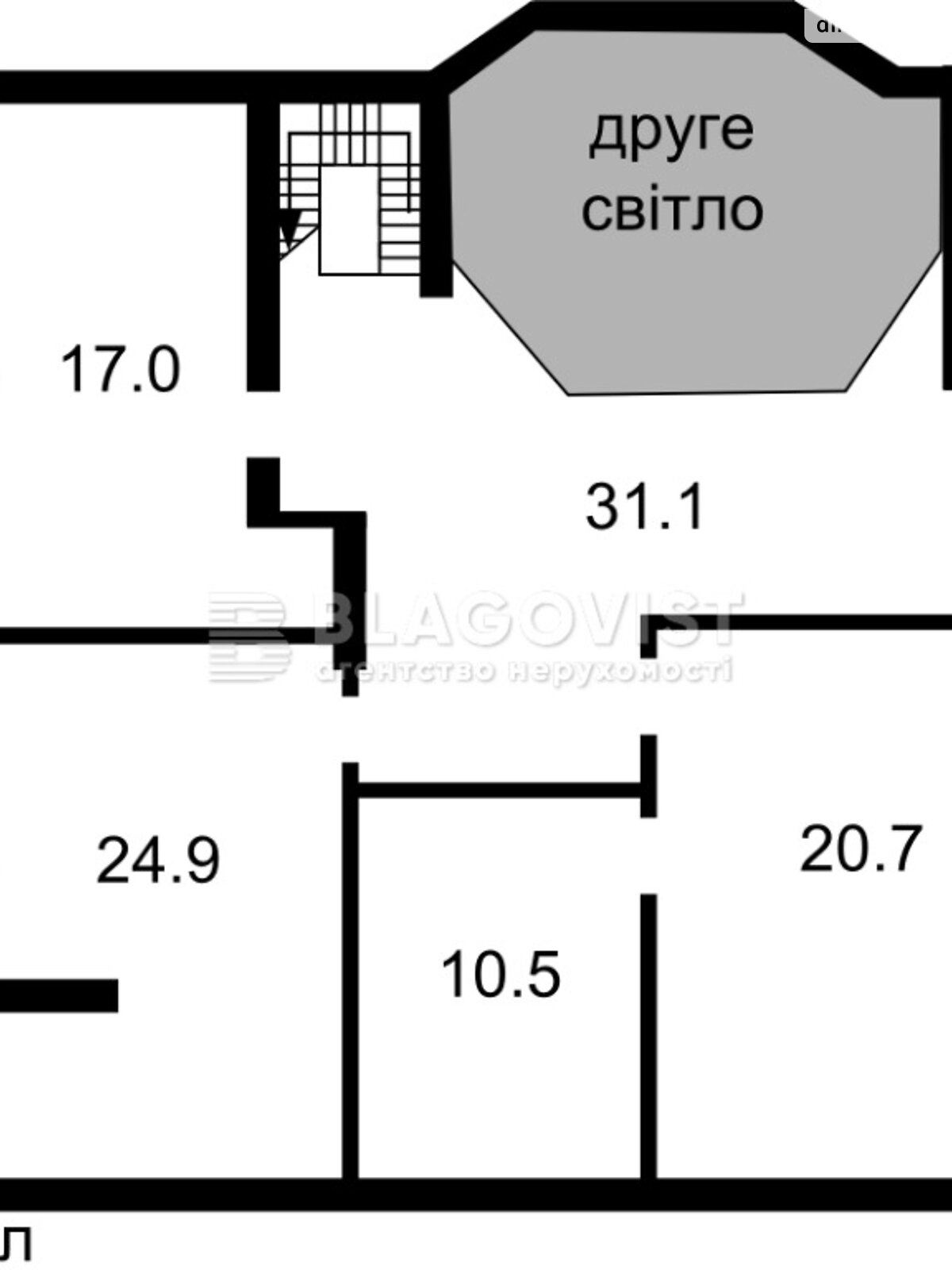 трехэтажный дом с ремонтом, 357 кв. м, кирпич. Продажа в Княжичах фото 1