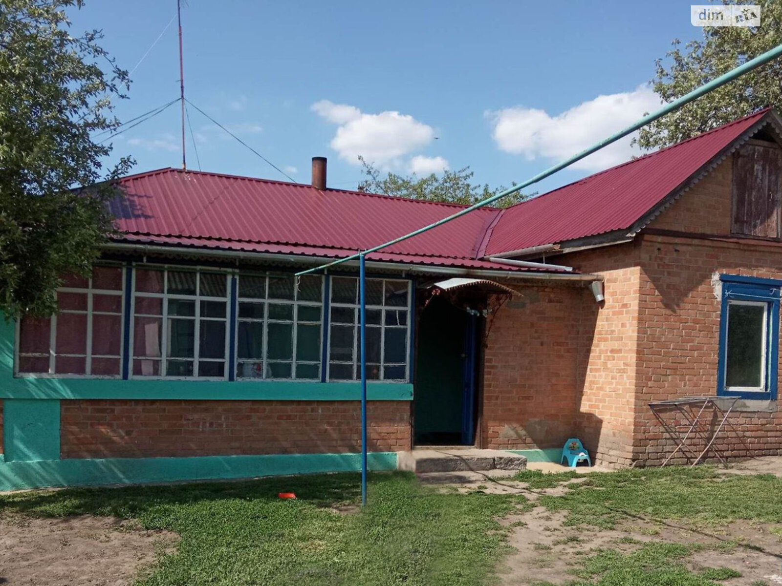 одноповерховий будинок з верандою, 79 кв. м, цегла. Продаж в Кобеляках, район Кобеляки фото 1 одноповерховий будинок з верандою, 79 кв. м, цегла. Продаж в Кобеляках, район Кобеляки фото 1
