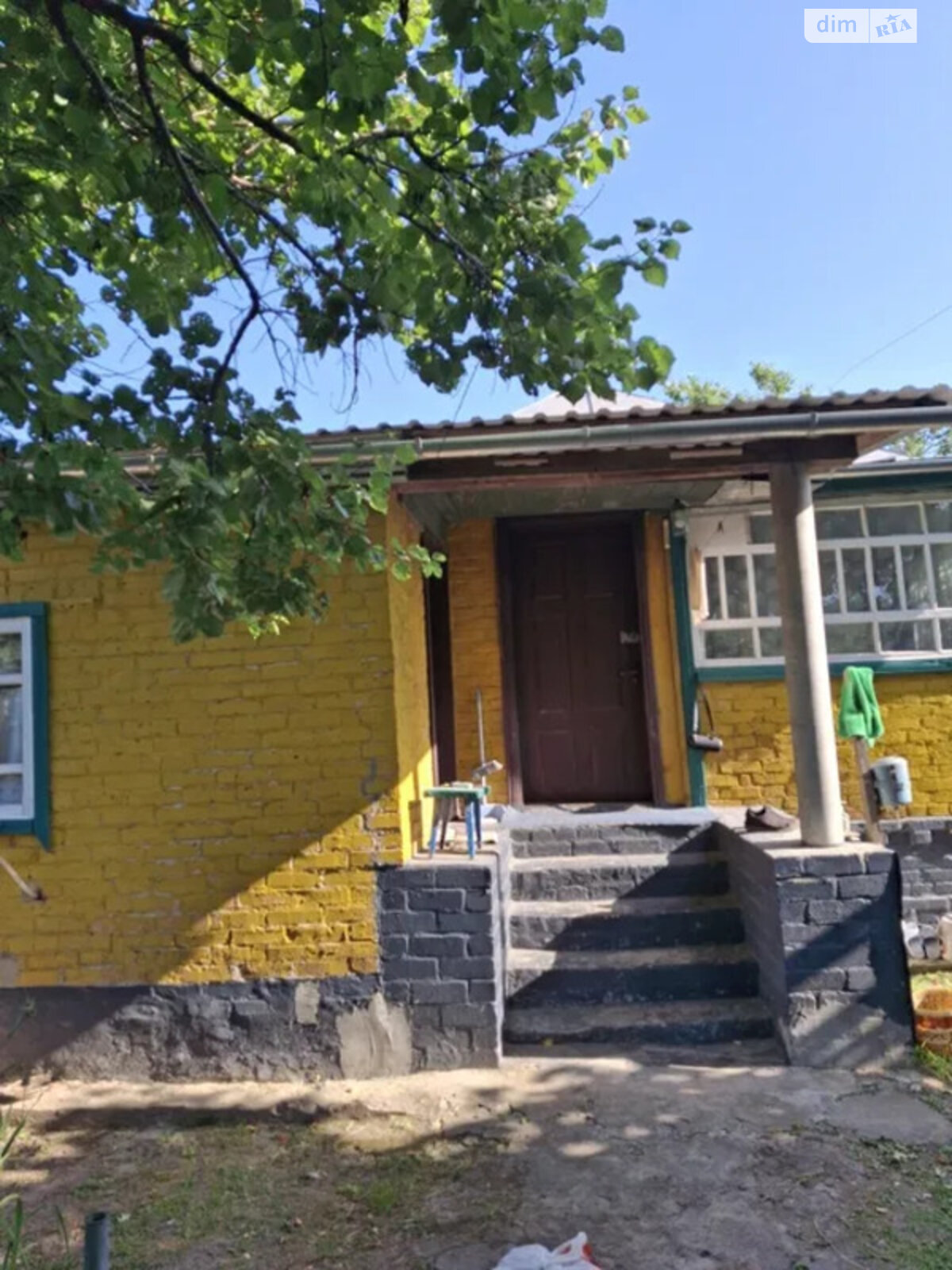 одноэтажный дом с гаражом, 77 кв. м, кирпич. Продажа в Колесниках фото 1