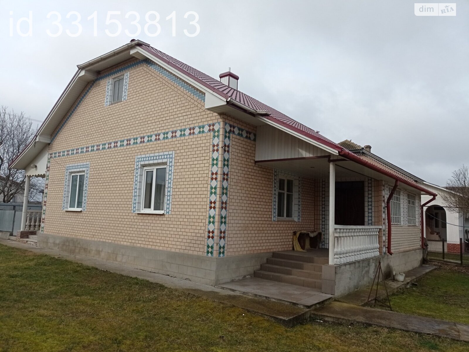 одноэтажный дом с верандой, 93 кв. м, кирпич. Продажа в Колиндянах фото 1 одноэтажный дом с верандой, 93 кв. м, кирпич. Продажа в Колиндянах фото 1