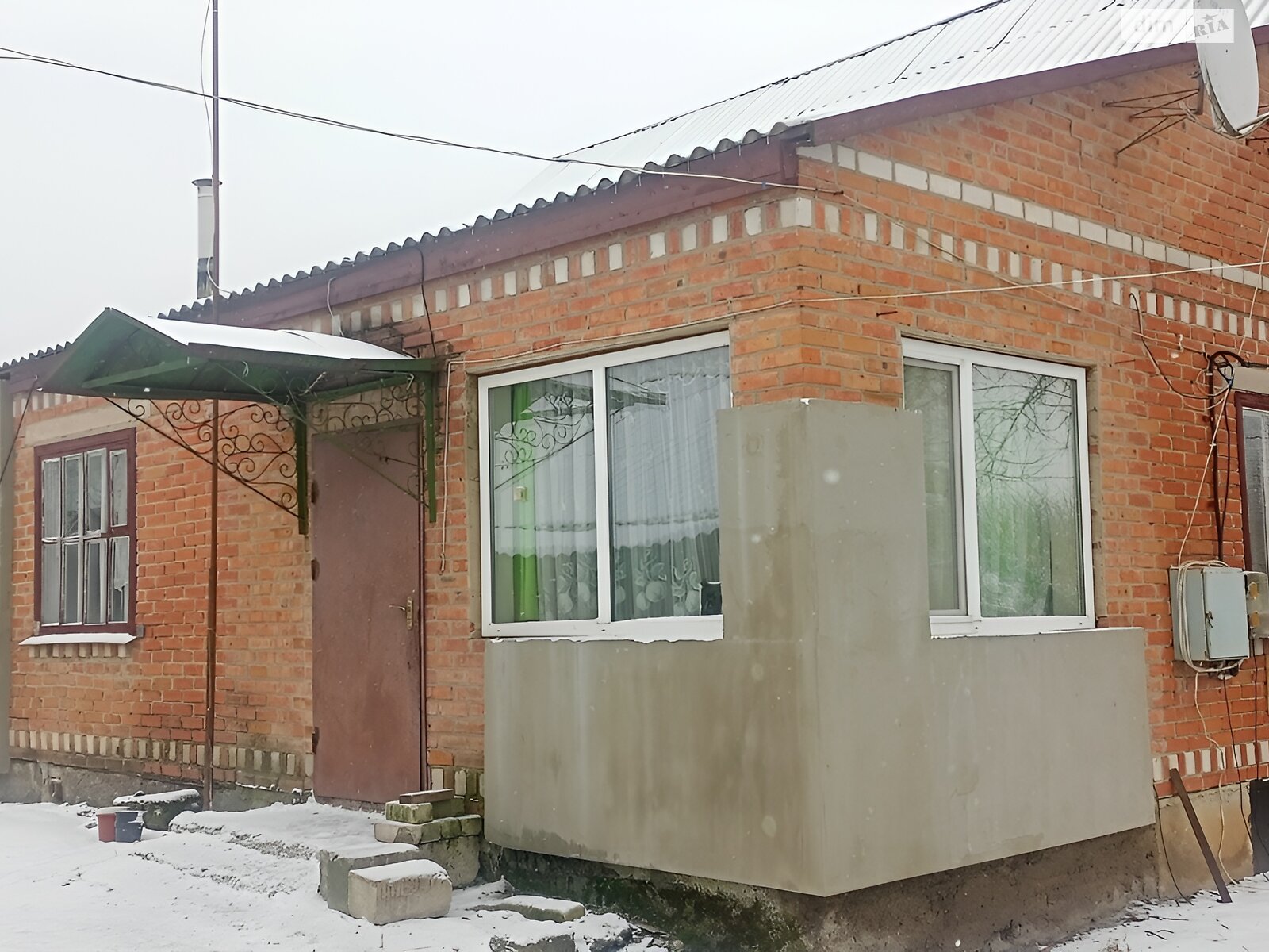 одноэтажный дом с гаражом, 140 кв. м, кирпич. Продажа в Коломацком фото 1 одноэтажный дом с гаражом, 140 кв. м, кирпич. Продажа в Коломацком фото 1
