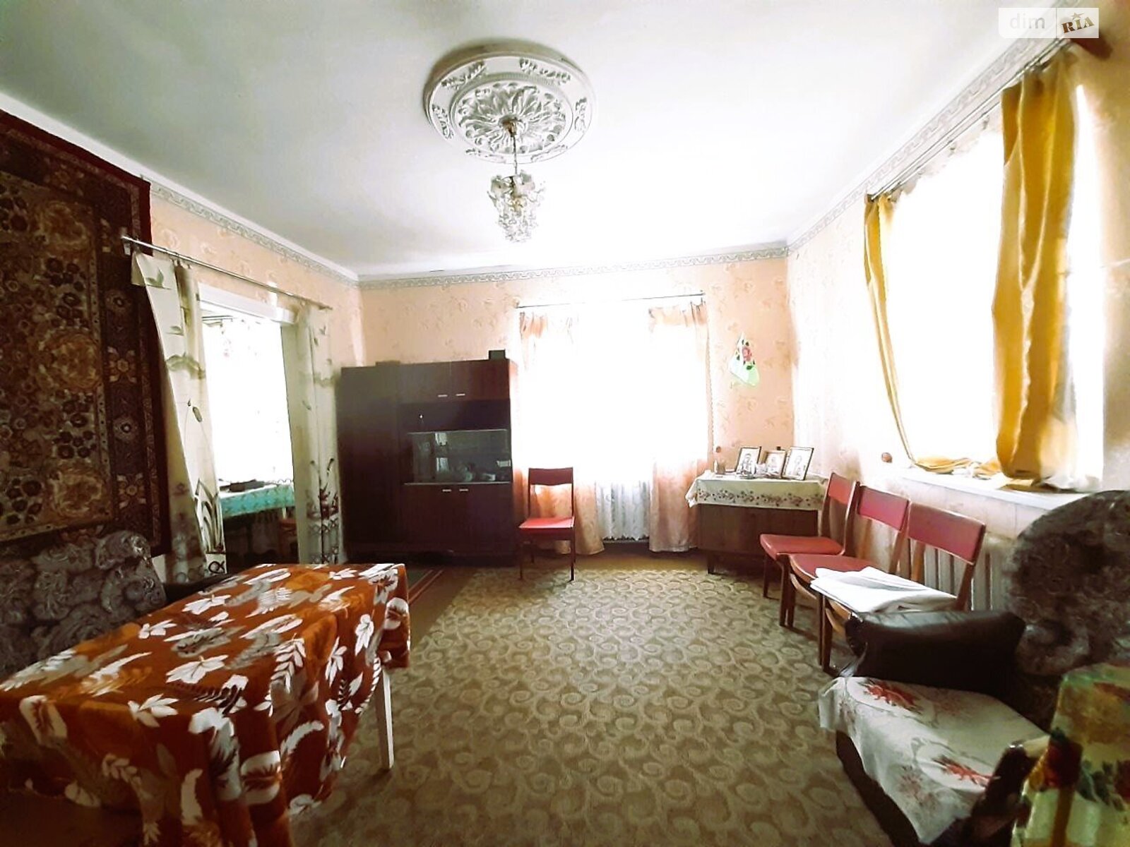 одноповерховий будинок з опаленням, 79.3 кв. м, цегла саманна. Продаж у Коломацьке фото 1