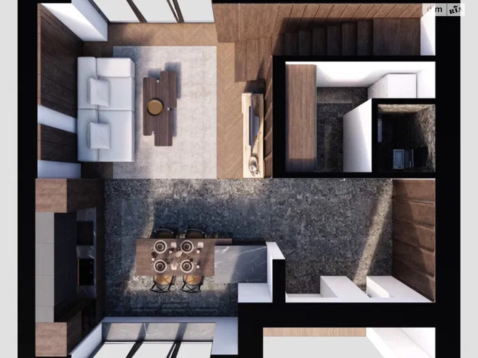 двухэтажный дом с гаражом, 100 кв. м, кирпич. Продажа в Коломые фото 1 двухэтажный дом с гаражом, 100 кв. м, кирпич. Продажа в Коломые фото 1