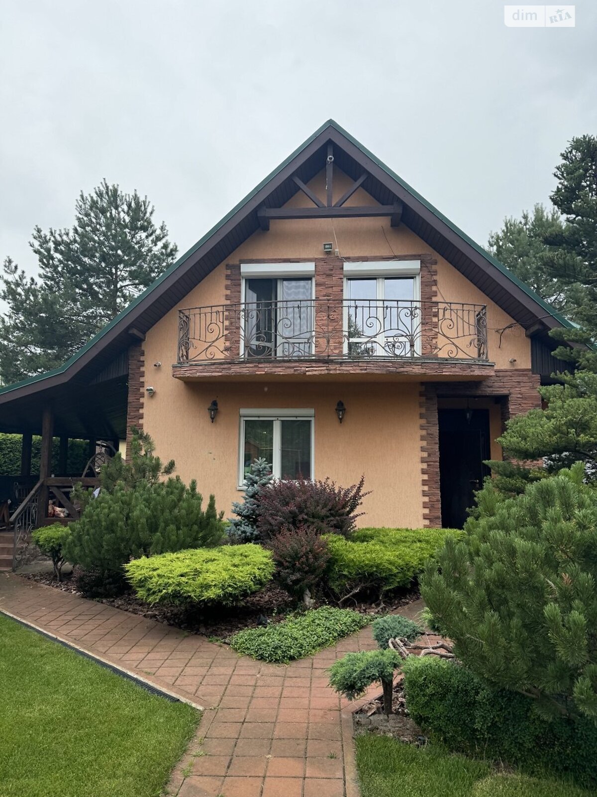 двоповерховий будинок з верандою, 153.3 кв. м, цегла. Продаж у Колонщині фото 1 двоповерховий будинок з верандою, 153.3 кв. м, цегла. Продаж у Колонщині фото 1