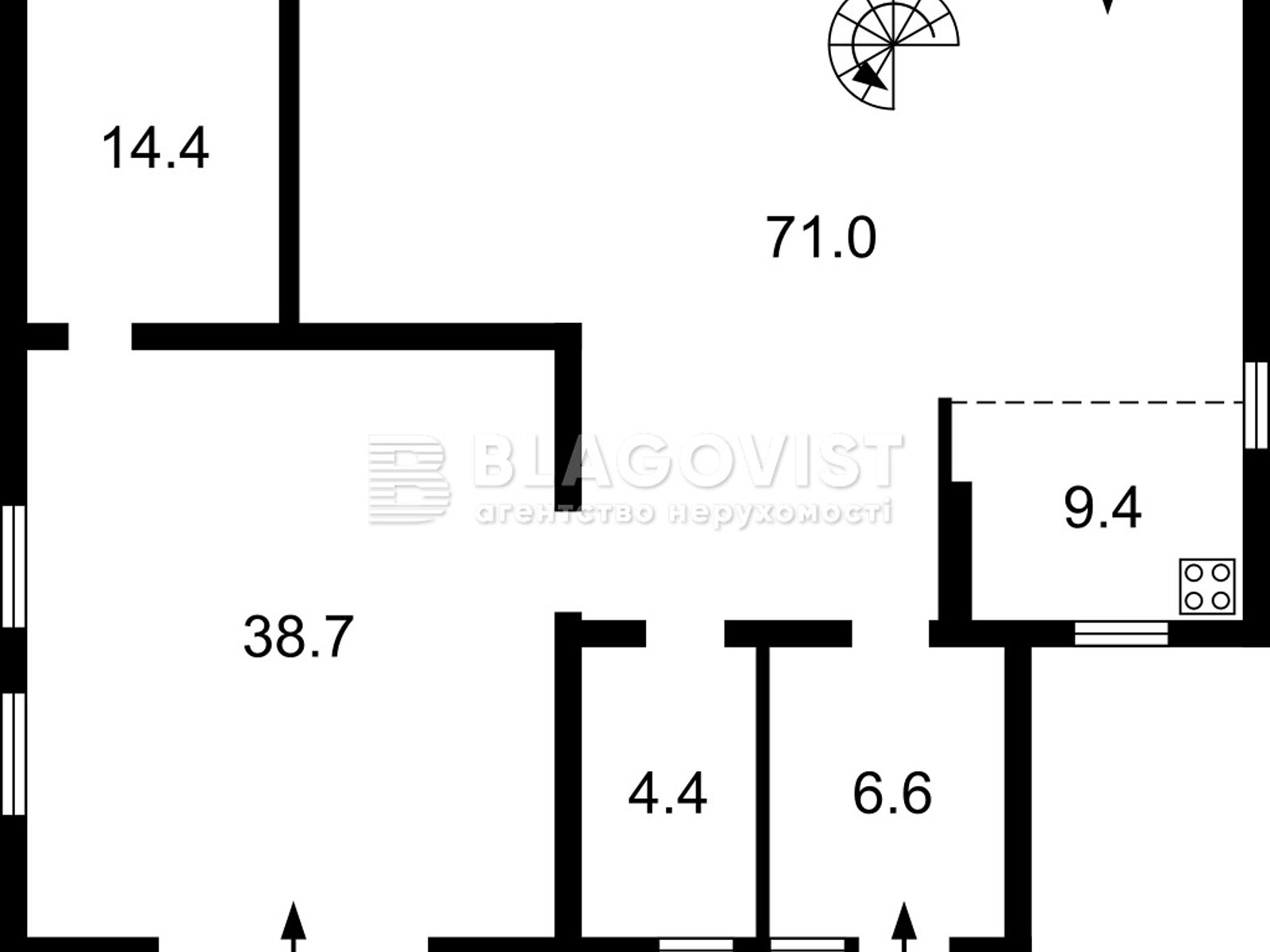 двоповерховий будинок з гаражем, 250 кв. м, цегла. Продаж у Колонщині фото 1