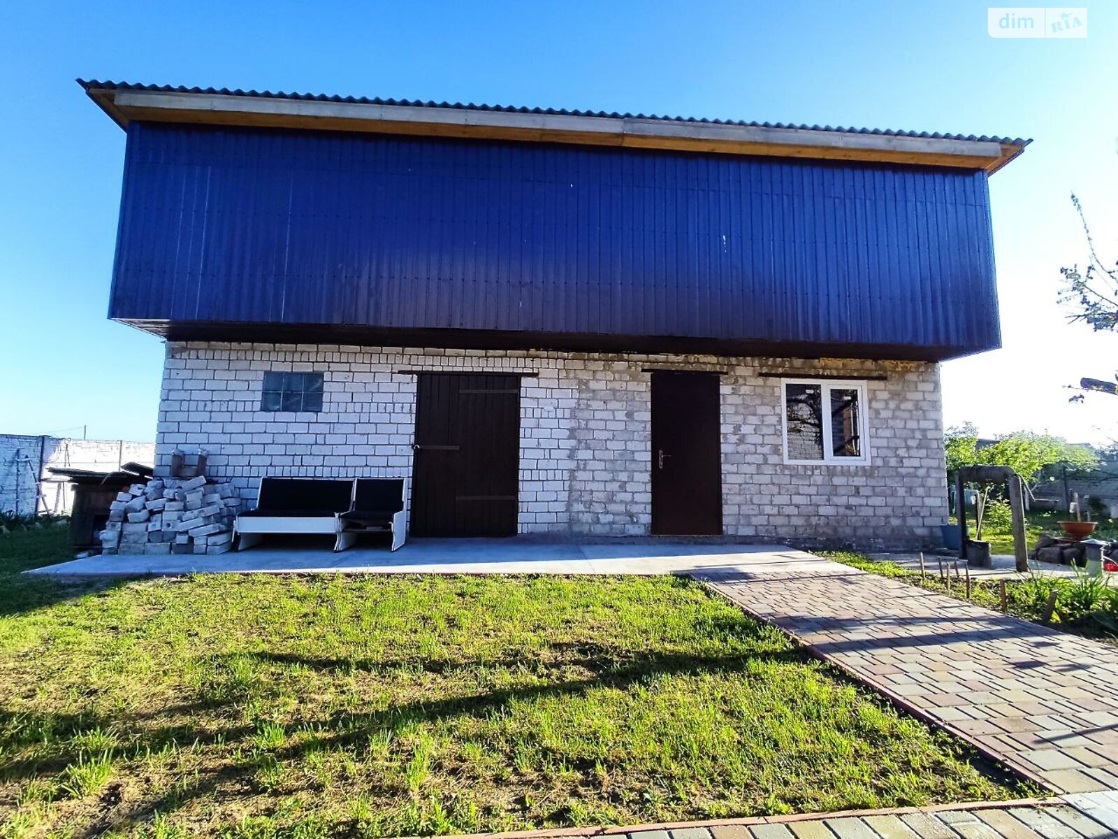 двухэтажный дом, 110 кв. м, кирпич. Продажа в Колычевке фото 1 двухэтажный дом, 110 кв. м, кирпич. Продажа в Колычевке фото 1