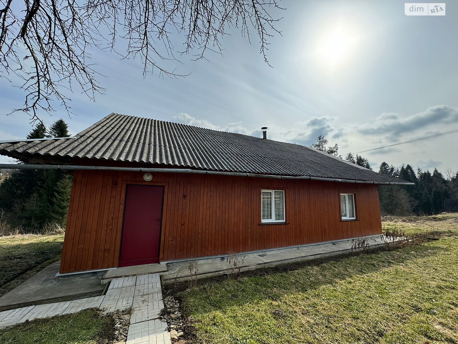 одноповерховий будинок, 100 кв. м, зруб. Продаж у Комарниках фото 1 одноповерховий будинок, 100 кв. м, зруб. Продаж у Комарниках фото 1