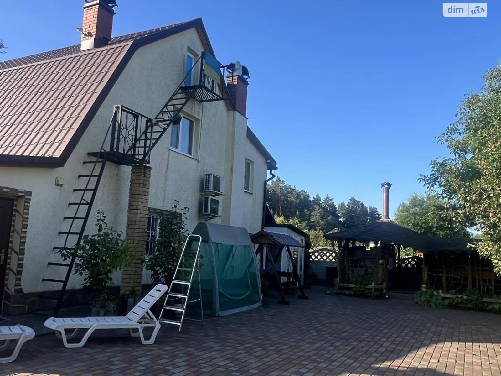 двухэтажный дом с верандой, 153 кв. м, газобетон. Продажа в Комаровке фото 1