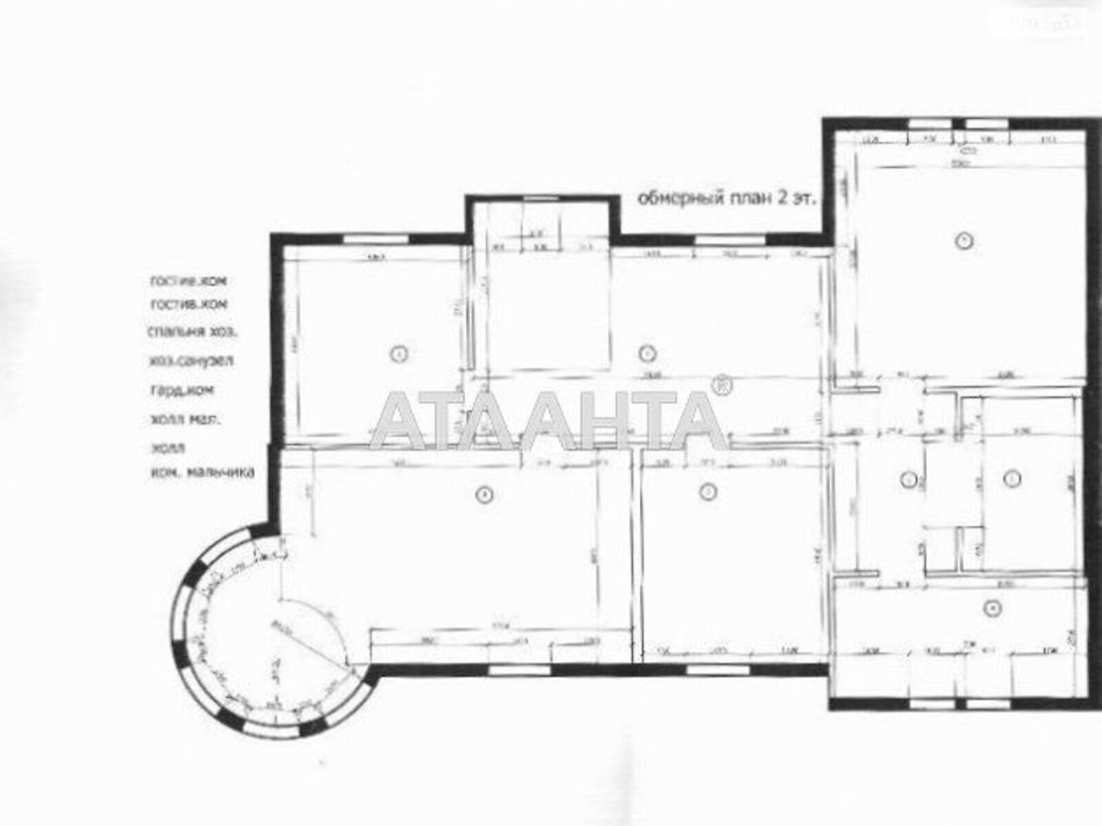 двухэтажный дом, 380 кв. м, ракушечник (ракушняк). Продажа в Красноселке фото 1