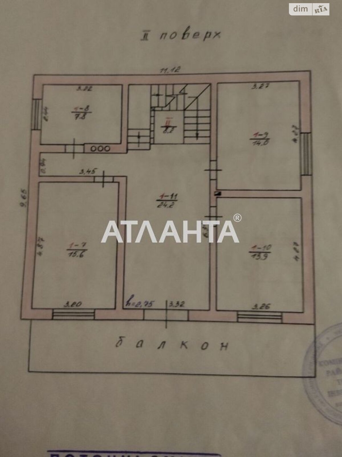 трехэтажный дом, 263.7 кв. м, ракушечник (ракушняк). Продажа в Крыжановке фото 1