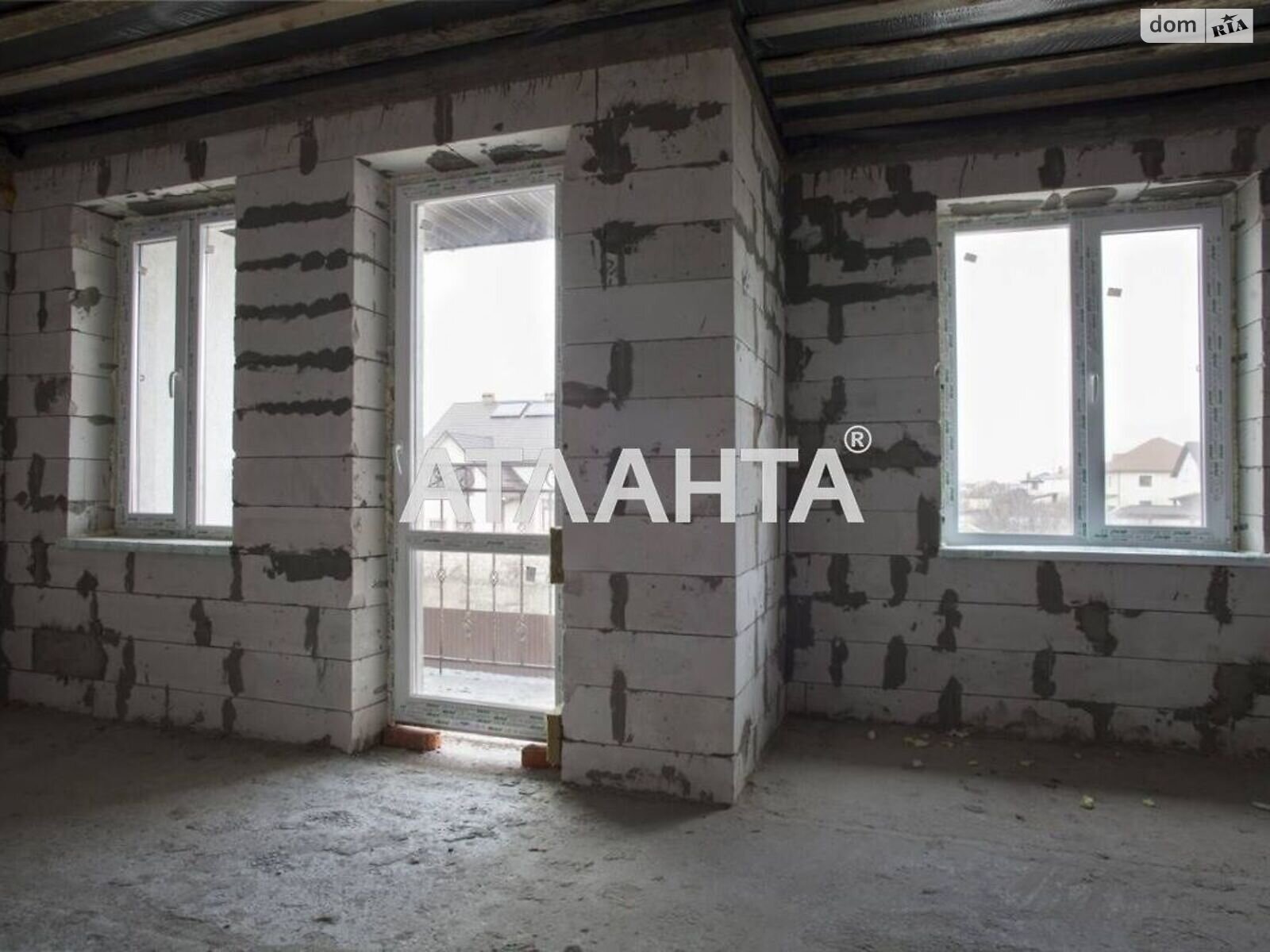 двухэтажный дом, 101 кв. м, газобетон. Продажа в Лесках фото 1