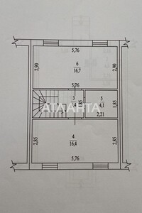 двоповерховий таунхаус, 118 кв. м, кирпич. Продаж у Лісках фото 2