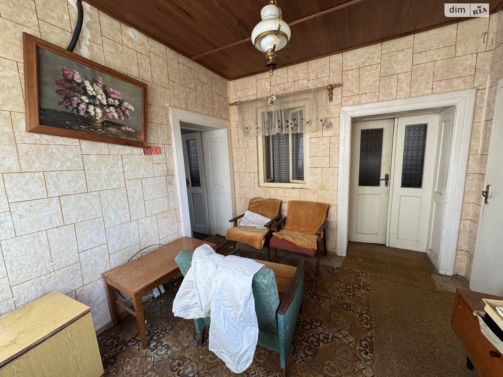 одноэтажный дом с гаражом, 65.4 кв. м, кирпич саманный. Продажа в Концове фото 1