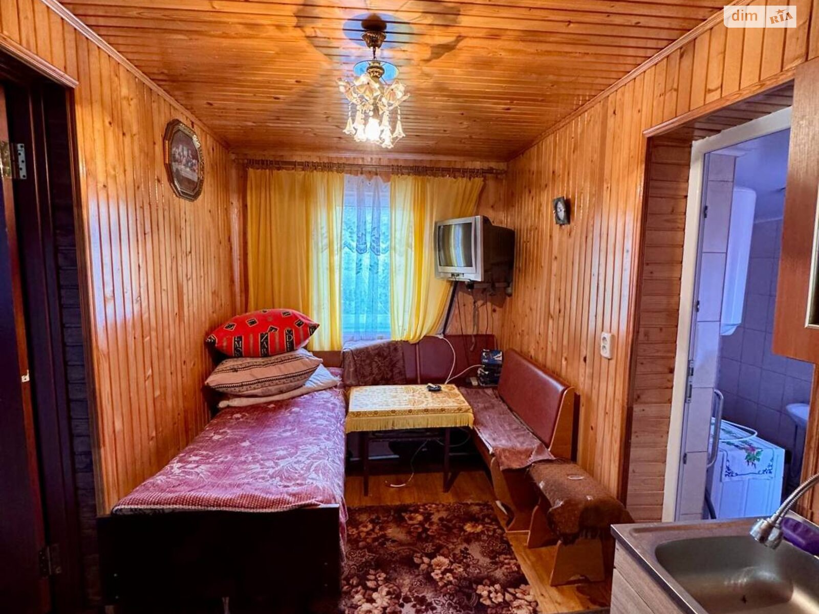 одноповерховий будинок з опаленням, 60 кв. м, дерево та цегла. Продаж у Копачівці фото 1