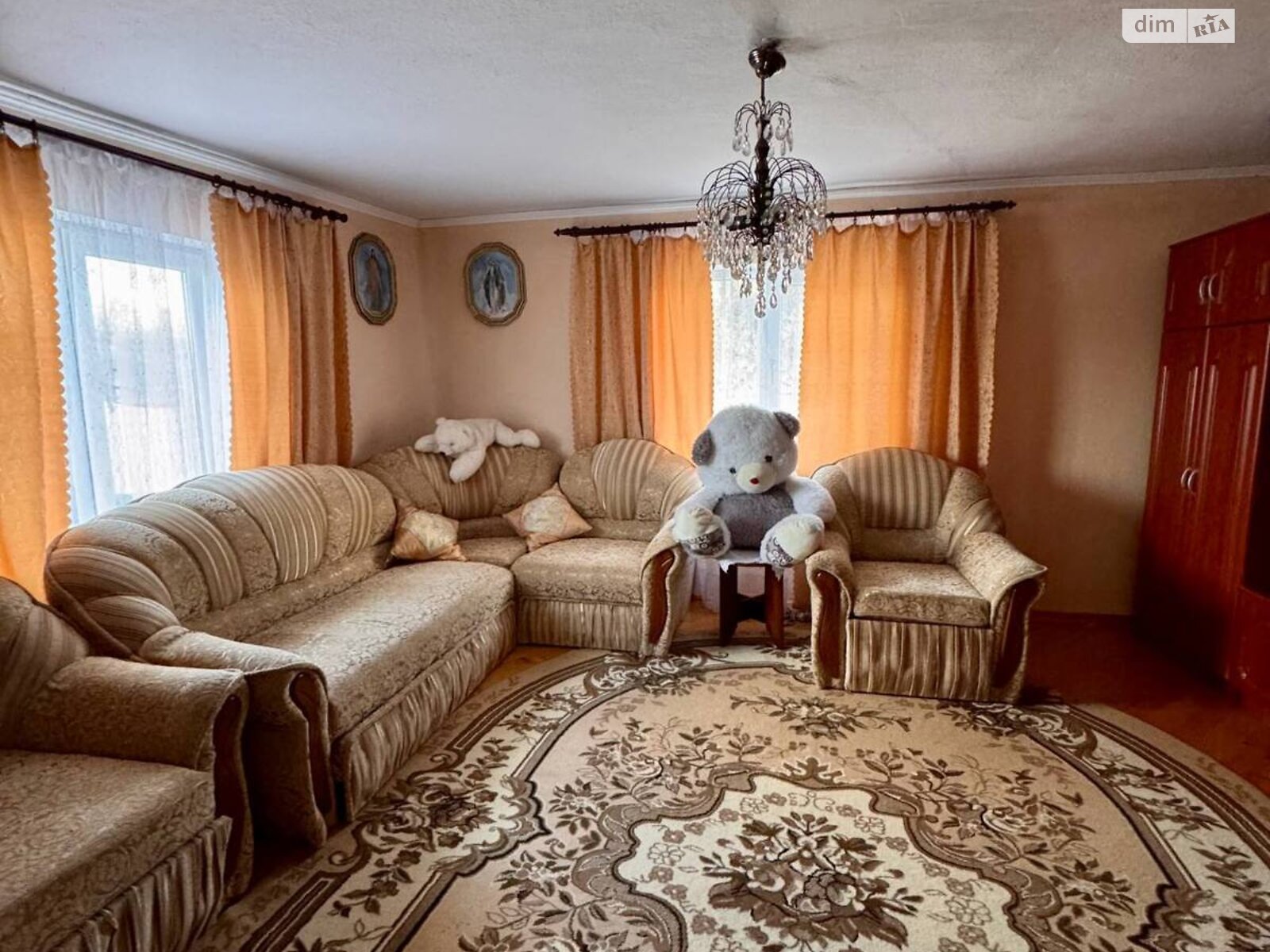 одноповерховий будинок з опаленням, 60 кв. м, дерево та цегла. Продаж у Копачівці фото 1