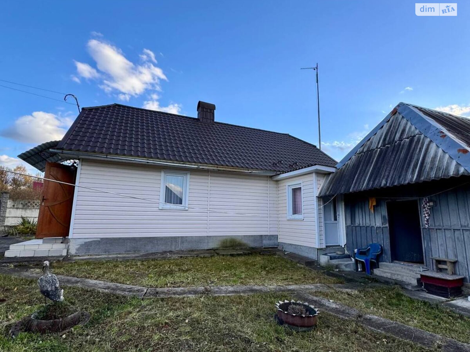 одноповерховий будинок з опаленням, 60 кв. м, дерево та цегла. Продаж у Копачівці фото 1