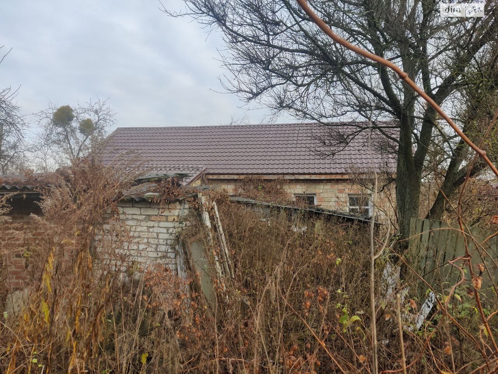 одноповерховий будинок, 75 кв. м, дерево та цегла. Продаж у Копилові фото 1