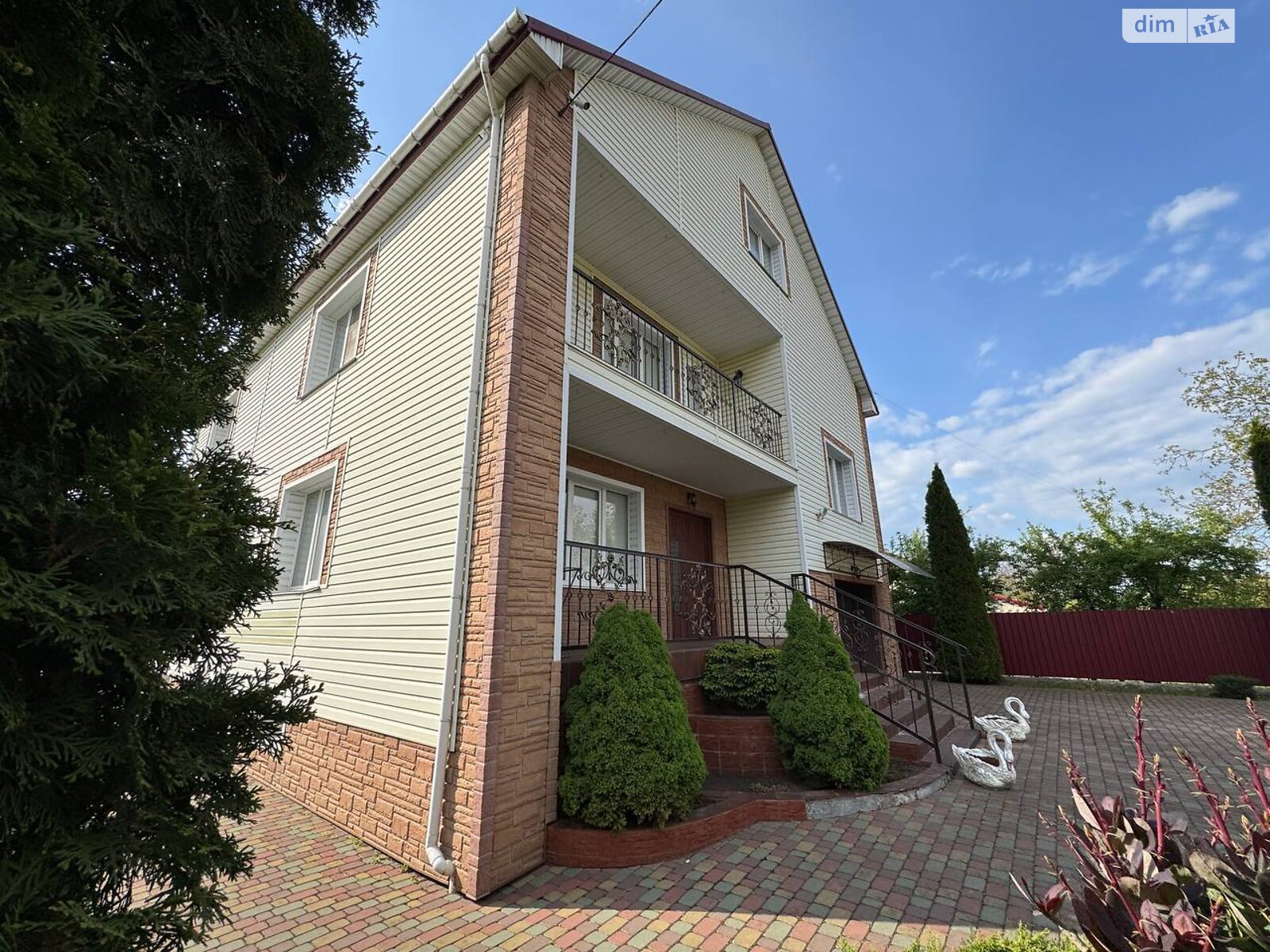 двухэтажный дом с верандой, 366 кв. м, кирпич. Продажа в Копыстином фото 1 двухэтажный дом с верандой, 366 кв. м, кирпич. Продажа в Копыстином фото 1