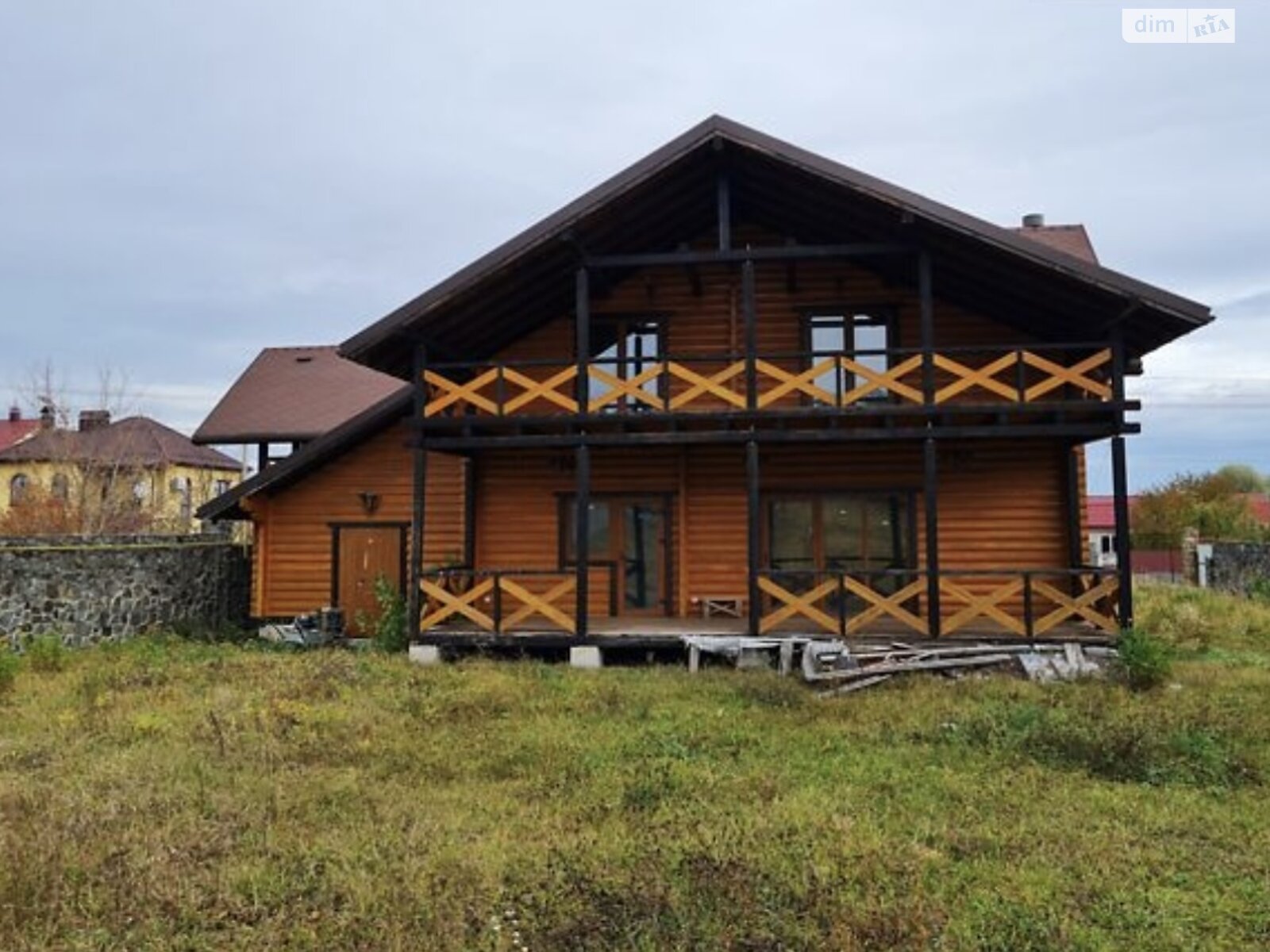 двухэтажный дом с верандой, 197 кв. м, брус. Продажа в Копыстином фото 1 двухэтажный дом с верандой, 197 кв. м, брус. Продажа в Копыстином фото 1