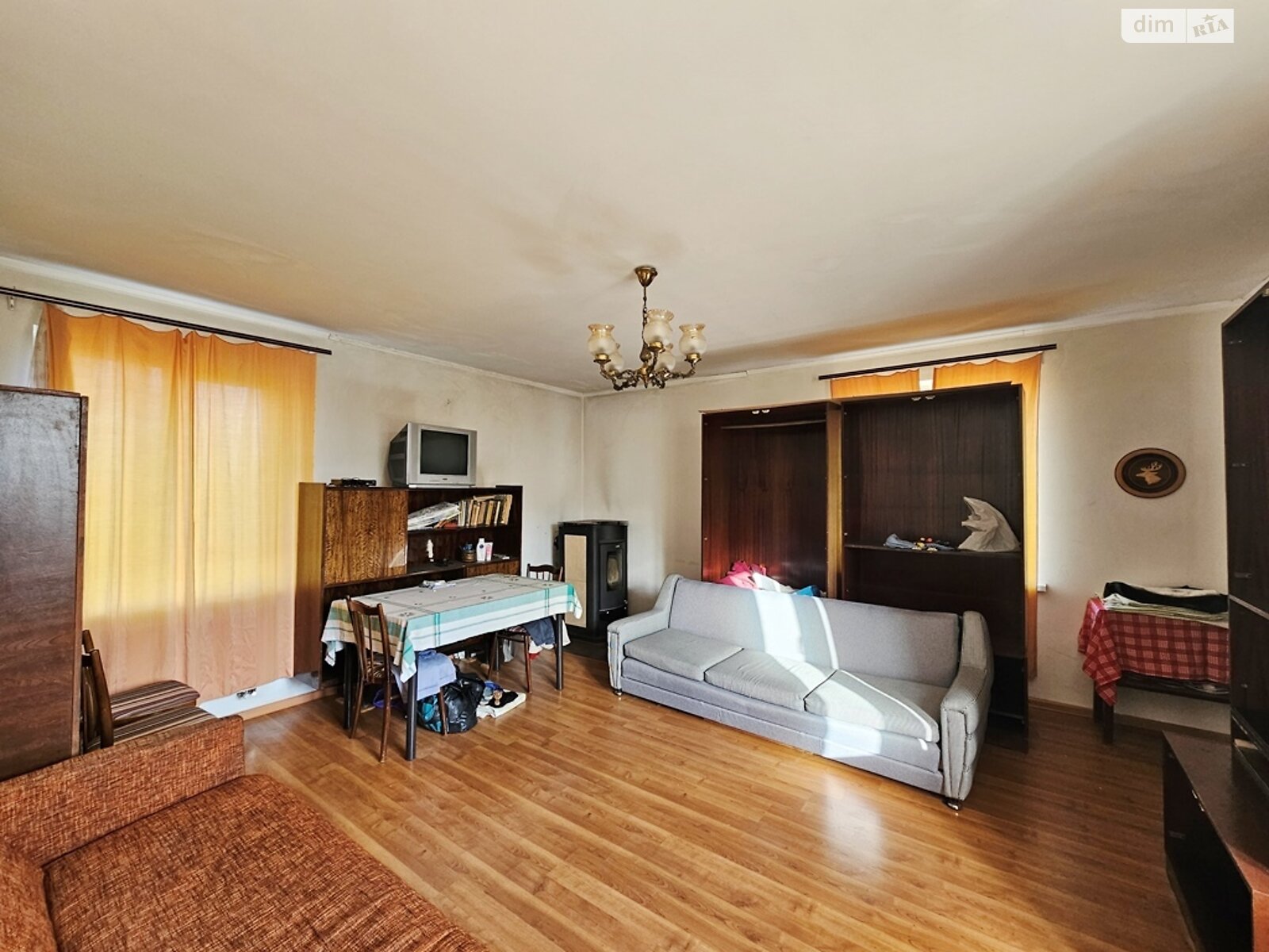 одноэтажный дом с балконом, 54 кв. м, кирпич. Продажа в Коржах фото 1